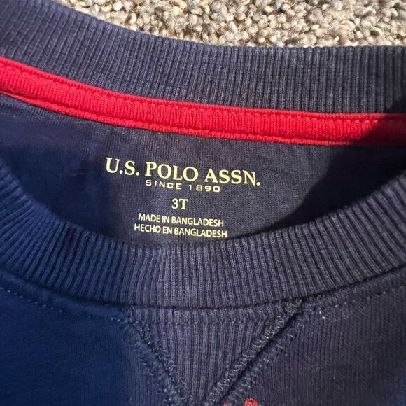 U.S. Polo Assn. Kids Sweatshirt with Multicolor Embroidery, size 3T - Picture 2 of 4